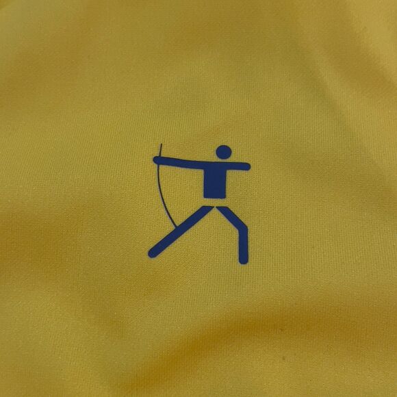 Vintage 1982 Syracuse Empire State Games Yellow Full Zip Track Jacket - Size XL - Picture 2 of 9